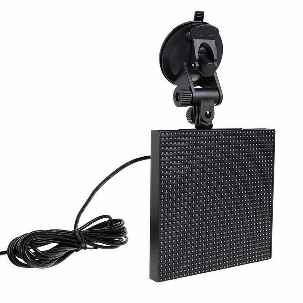 12v/24 vcar led-scherm app-bediening bluetooth expressie foto diy scrollend led-bord full colour auto achterruitmonitor