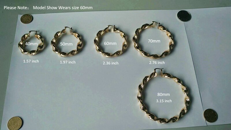 Luxe Trendy Hoop Oorbellen Voor Vrouwen Oorbellen Voor Gouden Ring Oorbellen Vrouwelijke Style Sieraden Bruiloft Accessoires