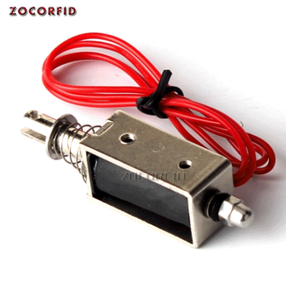 0630B Easy Operation Open Frame Actuator Linear Durable Push Pull Tools Solenoid Electromagnet Mini Electric Magnet DC Through T