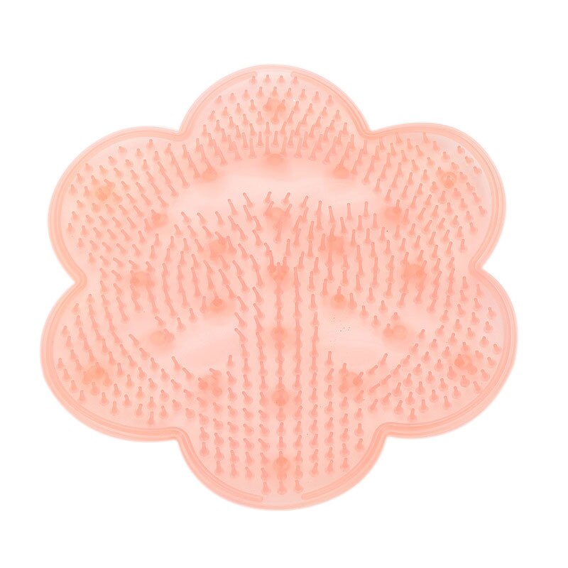Scrub Bath Massage Pad Non-slip Bathroom Mat PVC Bead Foot Massage Pad Suction Safety Shower Bath Mat: as show the picture