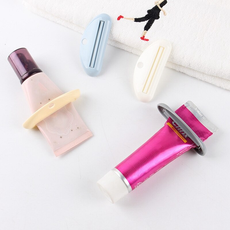 Toothpaste Squeezer For Bathroom Accessoris Multifunctional Tube Squeezer Press Tool Slide Squeeze Toothpaste Cleaner Tool 2PCS