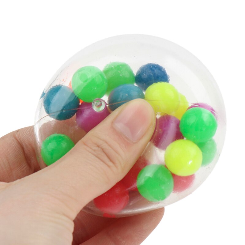 Anti Stress Gesicht Reliever Bunte Ball Autismus Stimmung Squeeze Relief Gesunde Spielzeug Lustige Gadget Vent Spielzeug Kinder Weihnachten