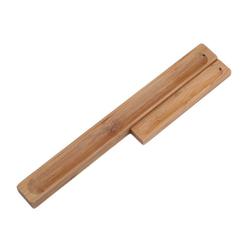 Användbart bambu material pinne tallrik rökelse hållare doftande pinne rökelse brännare bambu linje rökelse brännare