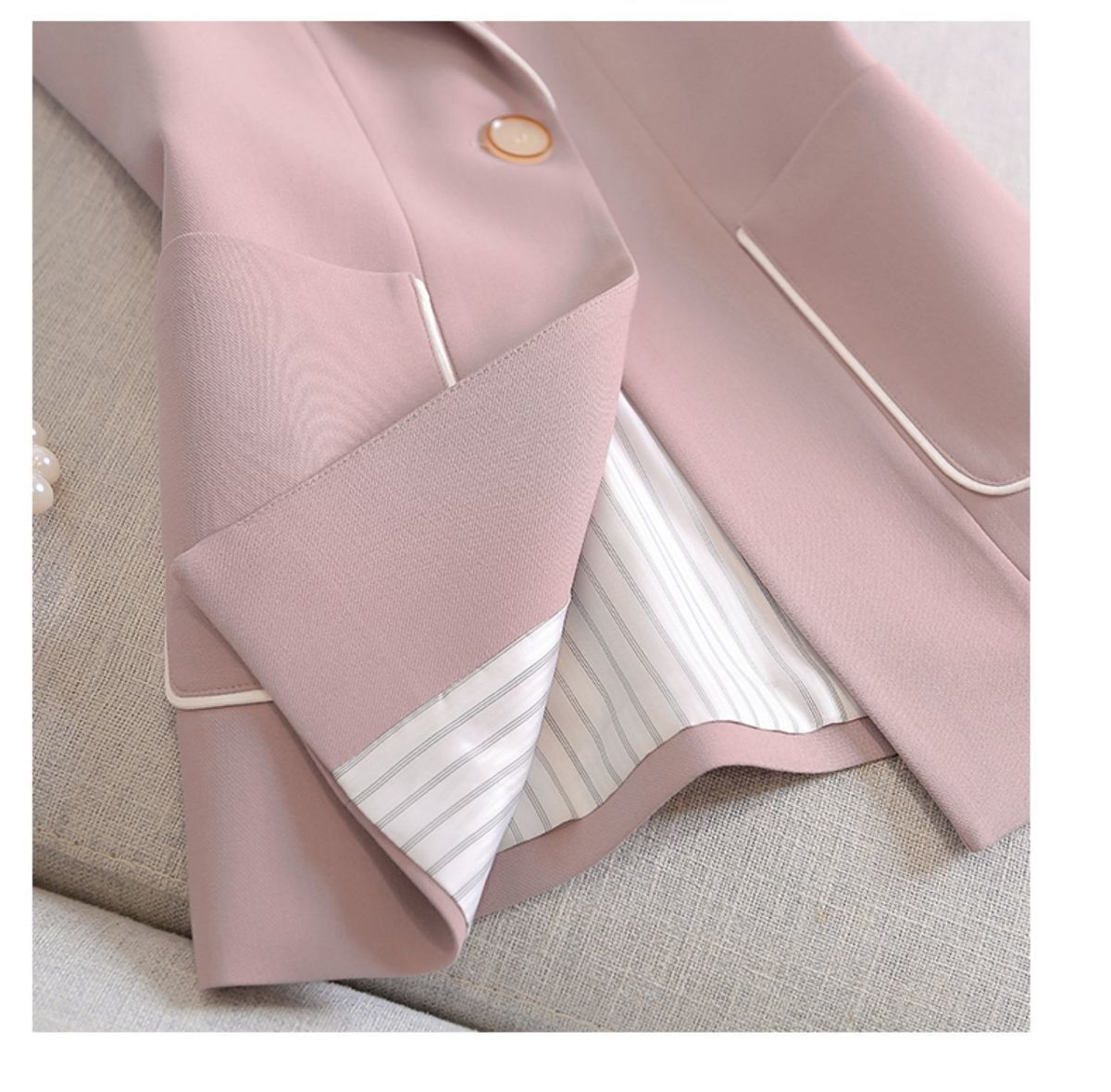 2020 primavera autunno donna Vintage Blazer lungo gilet Chic abito senza maniche a un bottone giacca femminile capispalla gilet top