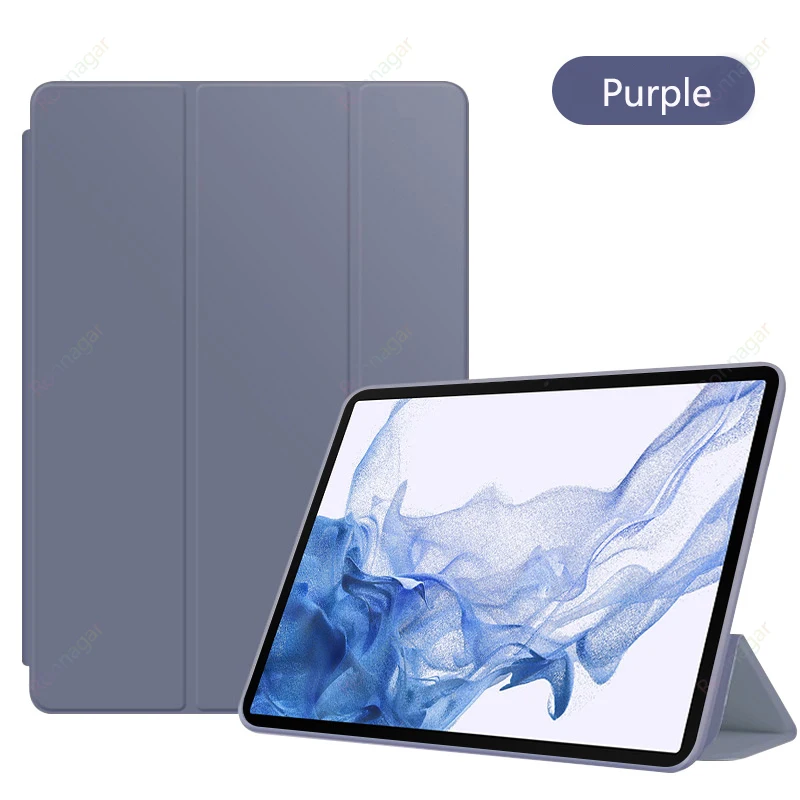 Per Samsung Galaxy Tab A9 Plus Custodia 11 "2023 SM-X210/X216/X218 Custodia per tablet pieghevole magnetica Smart Cover per Samsung Tab A9 + Custodia: Sedici anni / Viola
