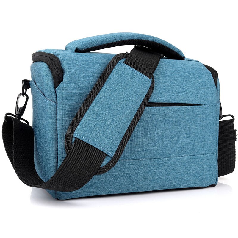 Bolsa para cámara DSLR, funda para hombro para Panasonic lumix FZ2500 FZ1000 FZ300 FZ82 FZ80 FZ70 FZ85 GH5s GH5 GH4 GH3 GX80 GX85 G9 G8 G7 G6: Blue