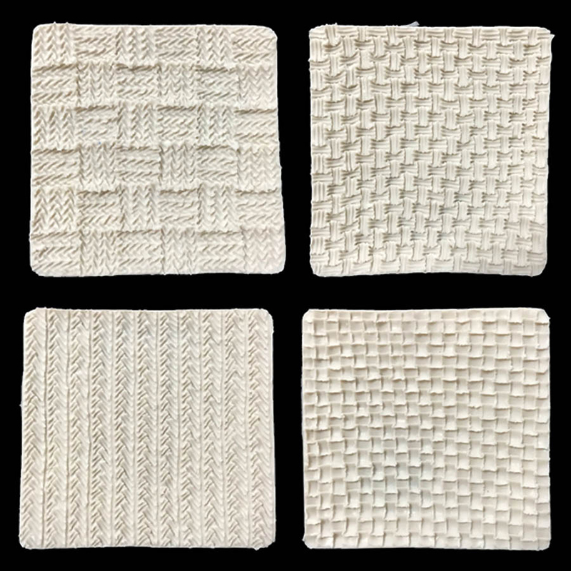 Breien Wol Kant Patroon Fondant Siliconen Mallen Road Knit Printing Pad Textuur Template Cake Decorating Bakken Cupcake Topper