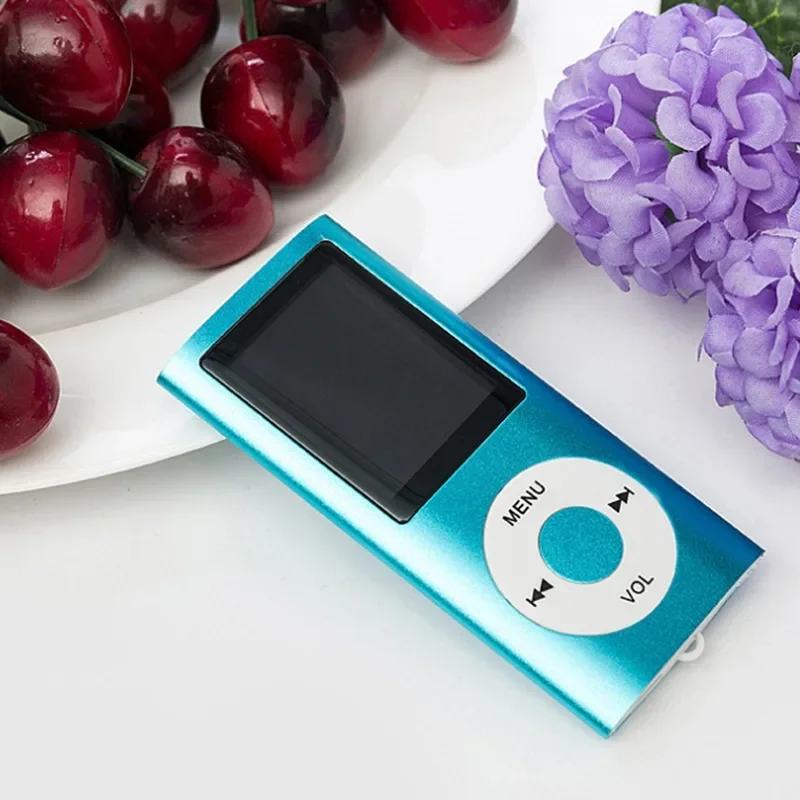 Nowy sportowy odtwarzacz MP3 Mp4 z karta radiowa FM z wyświetlaczem LCD 1,8 Obsługa muzyki wideo Medialne odtwarzacze MP3 Kolorowy ekran