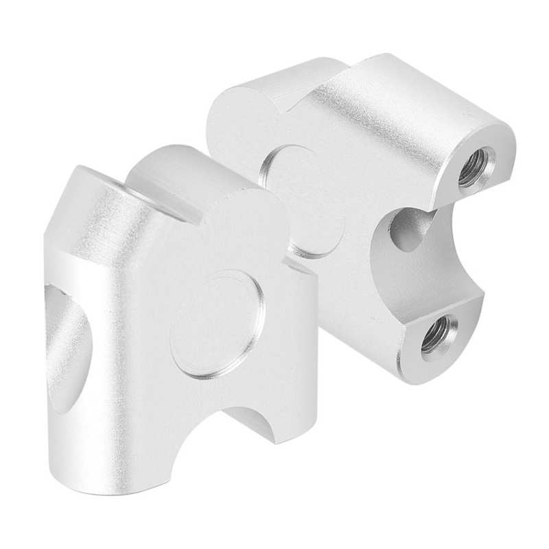 22mm Universal Motorcycle Handle Bar Riser Handlebar Clamp Back Move Mount Adapter