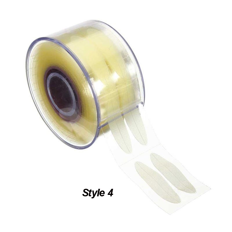 600 pz Strisce per Sollevamento Occhi Doppia Palpebra Nastro Trasparente Grigio Palpebra Striscia Occhi Grandi Invisibile Doppia Piega Palpebra Adesivo Strumenti di Trucco: nero & rosso