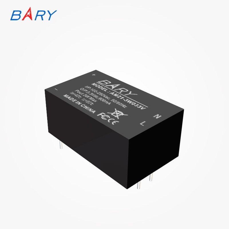 AC-DC Buck Module | 110V ~ 220V Naar 3.3V 5V 9V 12V 24V | 3W | Schakelaar Voeding Module | Geïsoleerde Module | Industriële Controle