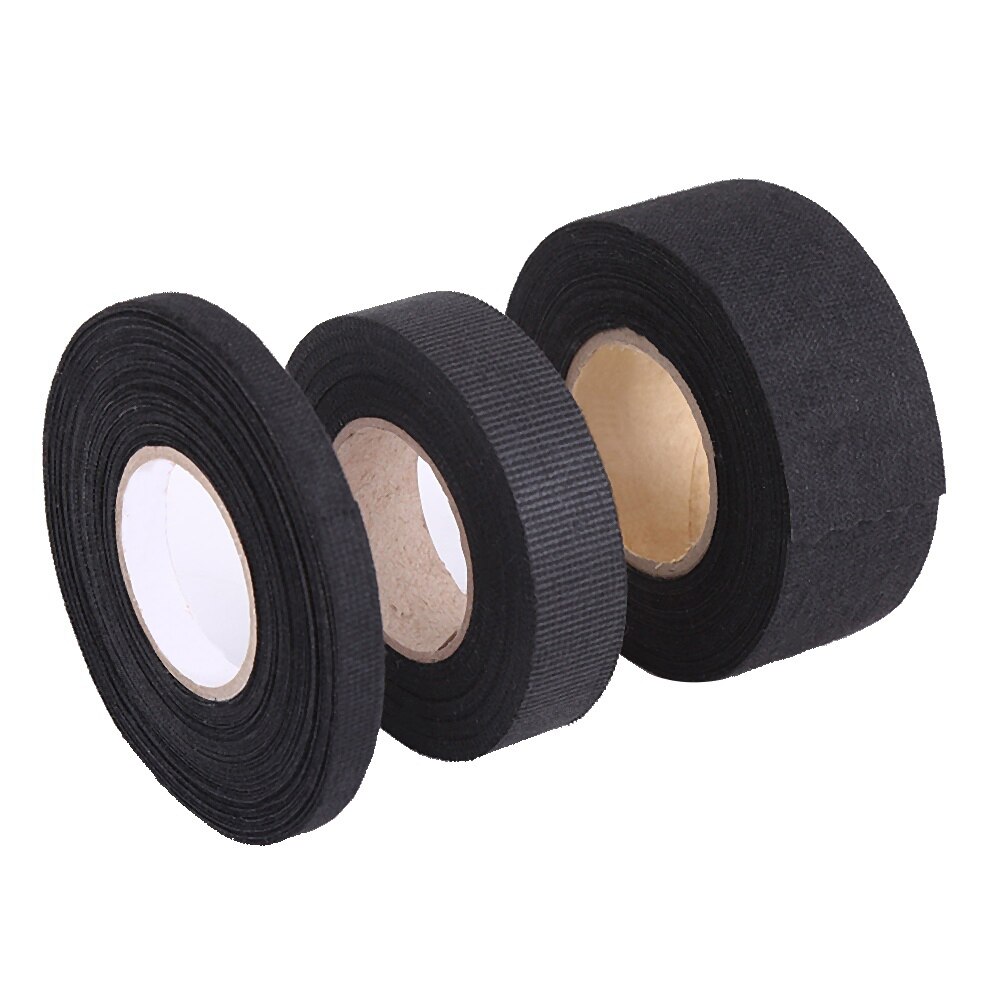 Tela de tela adhesiva fuerte para coche, arnés de telar resistente al calor, rollo de cinta duradera resistente al aceite