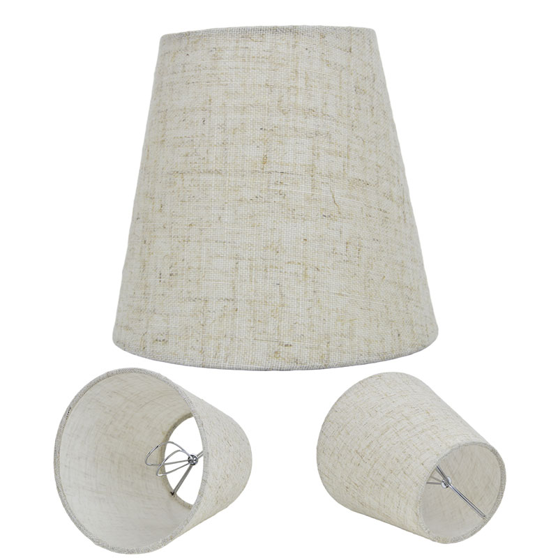 Pantallas de tela para lámpara de pared, tela translúcida moderna para el hogar, mesita de noche, cubierta de iluminación de escritorio, tulipanes para lámpara de mesa