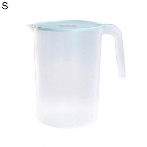 1Pcs Plastic Werper Grote Capaciteit Te Schoon Pp Plastic Water Potten Uitpersen Pitcher Voor Gezondheid Leven Keuken Eetkamer tool: Blue 2000ml