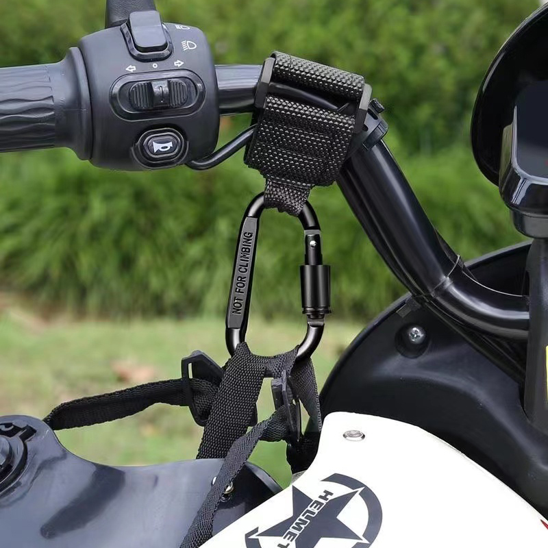 Motorcycle Electric Scooter Hook Front Hook Aluminum Alloy Handlebar Hook for Bicycle Baby Cart Baby Stroller Hook Hanger