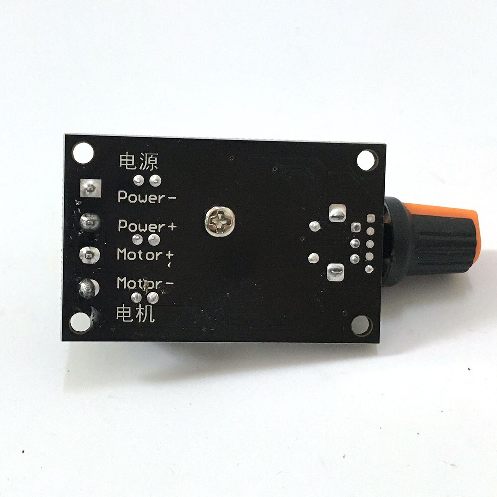 EBOWAN DC 6V 12V 24V 28VDC 3A 80W PWM Motor Speed Controller Regulator Adjustable Variable Speed Control Switch