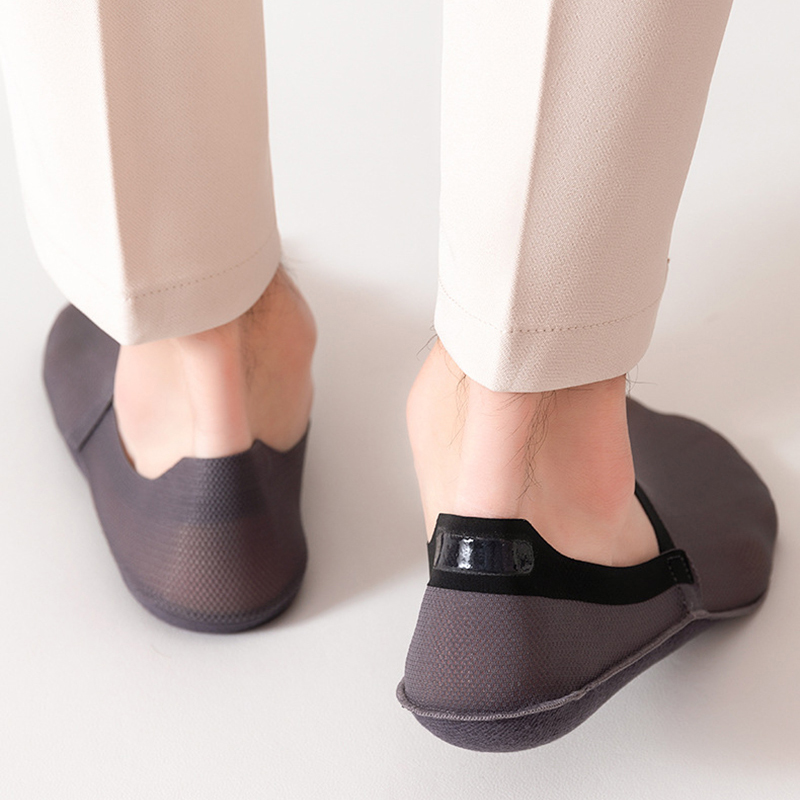 3 Paare/los Männer Stiefel Socken Sommer Dünne Unsichtbare Socke Atmungsaktive Sanft lässig Sox Elastische Gittergewebe Sokken Meias