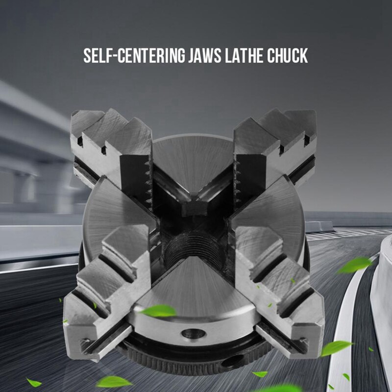 CSS 4-Jaw Self-Centering Lathe Chuck 50Mm Mini Metal Lathe Chuck M14 Thread Mount Drill Chuck K02-50 Lathe Accessories