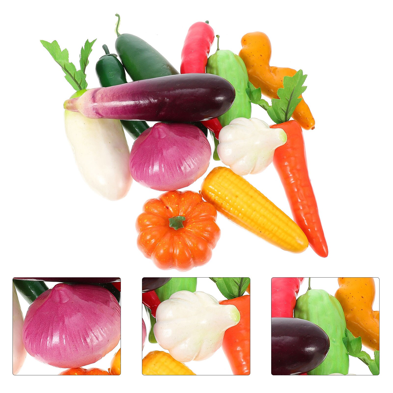 12pcs Artificial Fruits Simulation Fruits Model Photography Props Foams Fruit Decor