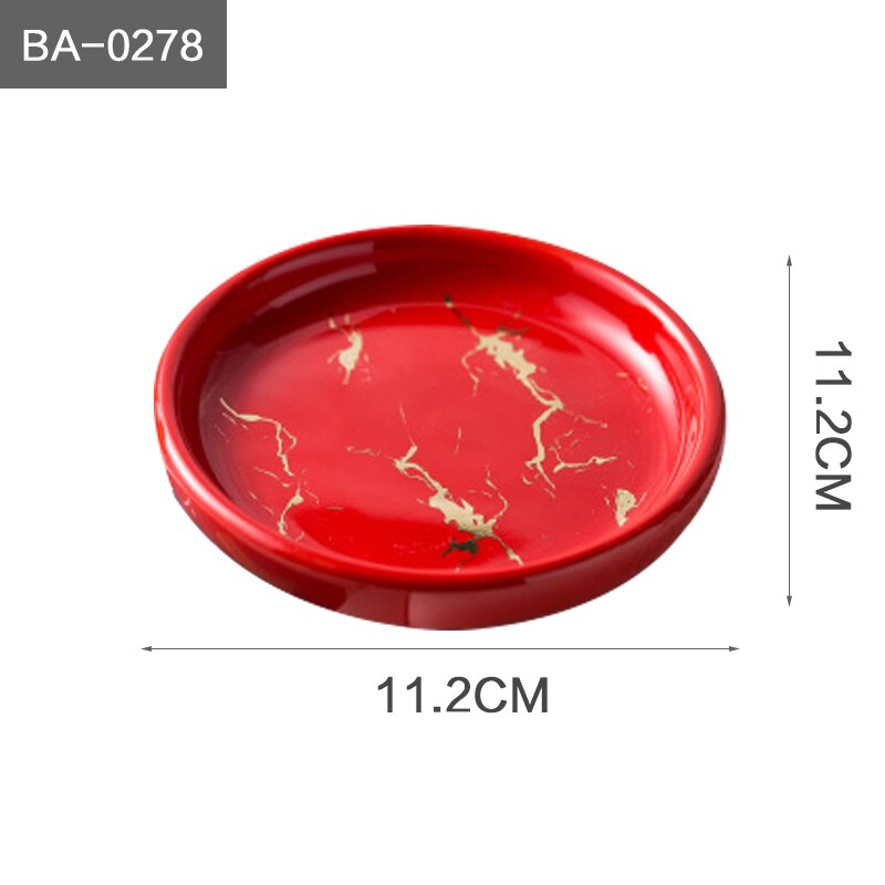 Keramik marmoreringssæbeholder bærbar sæbeskål plastsæbebeholder oval køkkensæbeboks badeværelsestilbehør 4 farver: Ba -0278