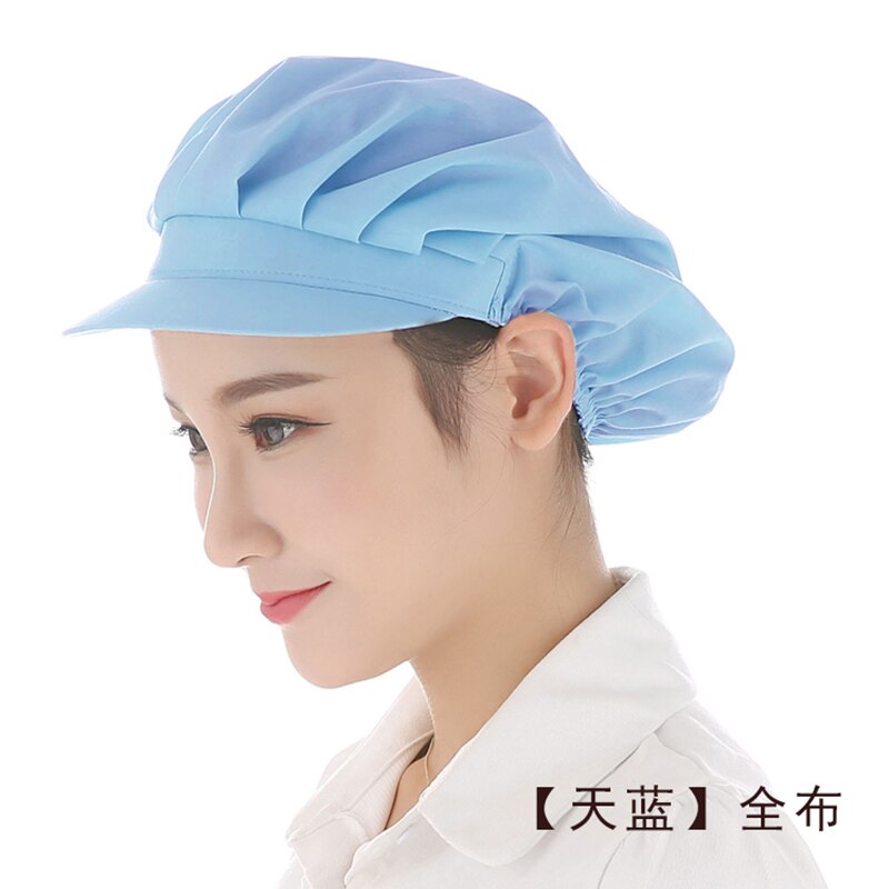 Elastic Chef Net Hat Restaurant Hotel Canteen Kitchen Uniform Cooking Hat Bakery Cafe Waiter Workwear Hat Workshop Hat Unisex
