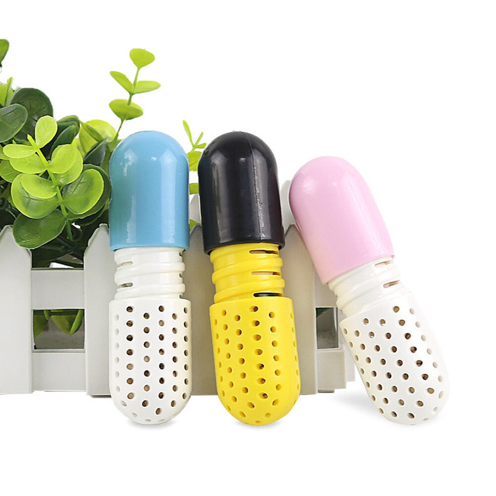 Steriliser Capsule Shape Closet Moisture Absorber Shoe Deodorizer Eliminator Air Purifying Dryer Drawer Smell Remover Household
