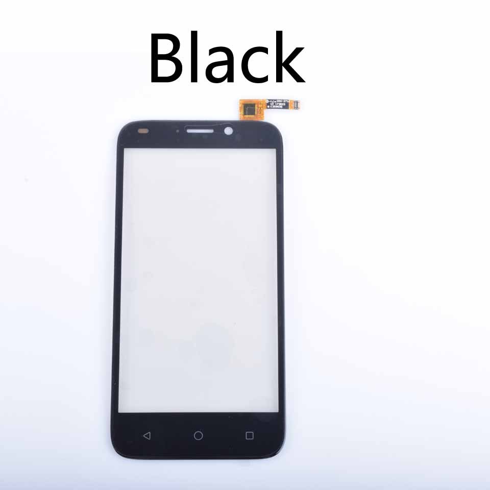 For ZTE Maven 3 Z835 Touch Screen Panel Digitizer Sensor Front Glass Outer Touchscreen Replacement 5.0 inch: Black-No tool