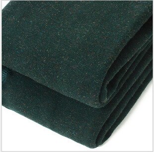 Vinter tjejer varma tjocka varma leggings barn byxor barn resår midja färgglad plus sammet leggings byxor fluff: Mörkgrön / 12