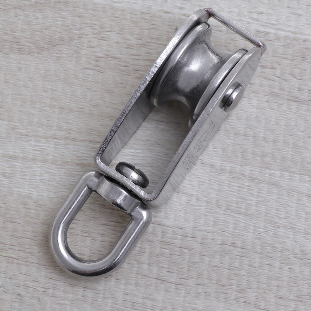 1pc Pulley Useful Machine Stainless Steel Roller Roller Stainless Steel Pulley Pulley Roller
