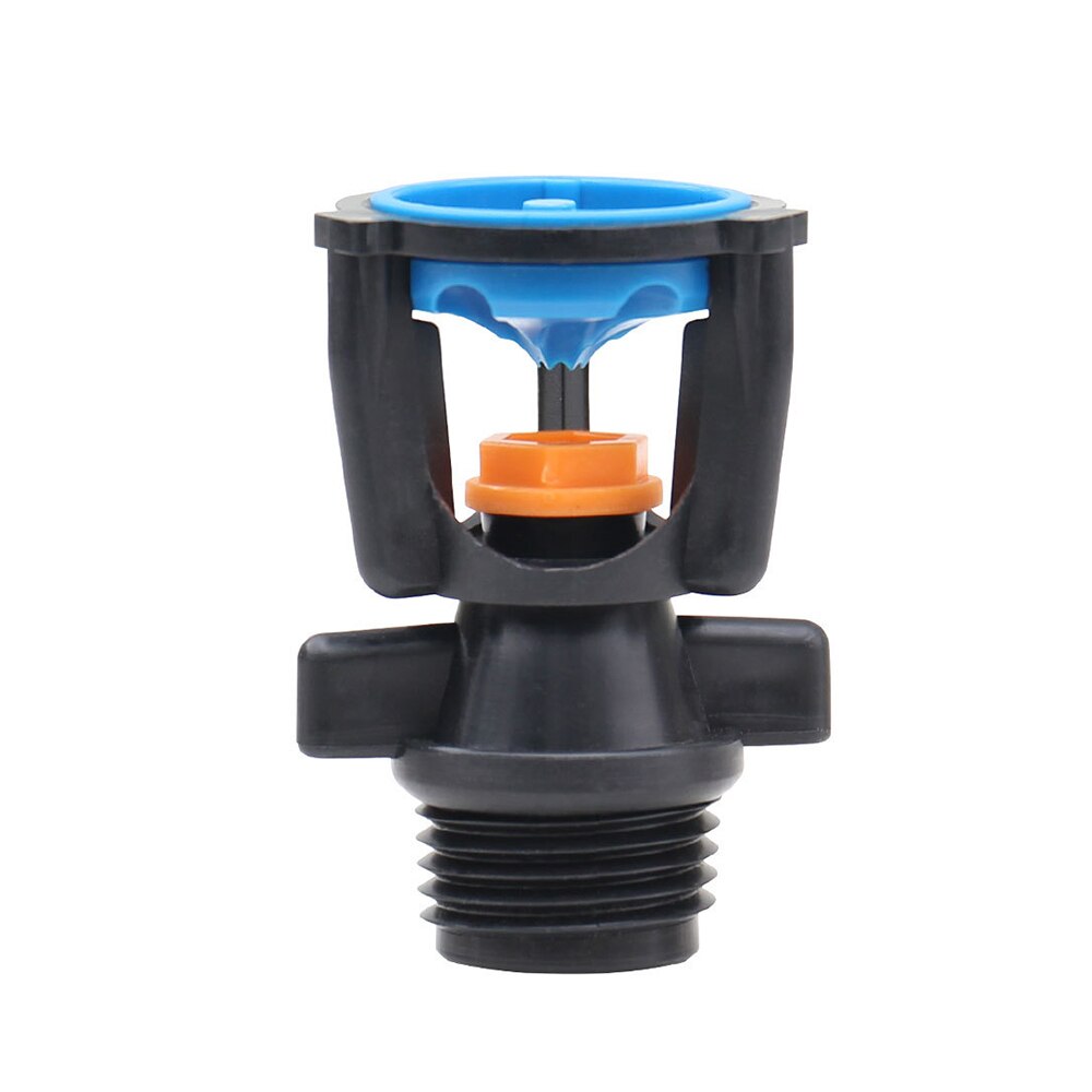 1/2" External Thread Rotating Sprinklers Mini Wobbler Irrigation Water Spray Sprinkler Farm 360 Degree Rotary Watering Nozzles: 1 pc