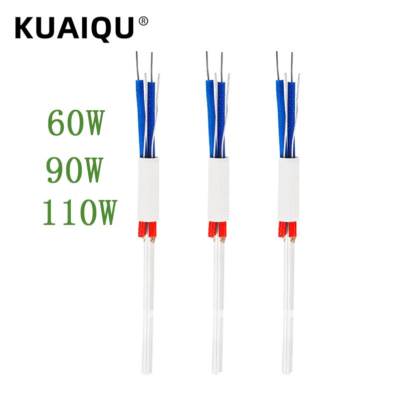 110W 90W 60W Heizelement Lötkolben Keramik Heizung Core 4-draht Adapter Heizung Werkzeug für station Elektrische Lötkolben