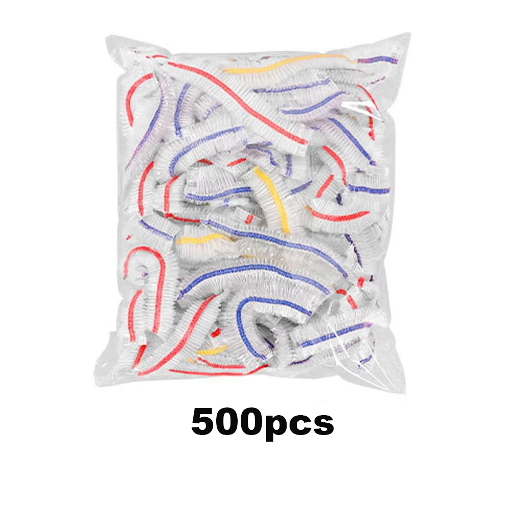 OIMG Reusable Food Wrap Storage Covers Bags For Bowl Elastic Plate Silicone Lid Cover Kitchen Fruit Plastic Fresh-Keeping Seal: SKY BLUE