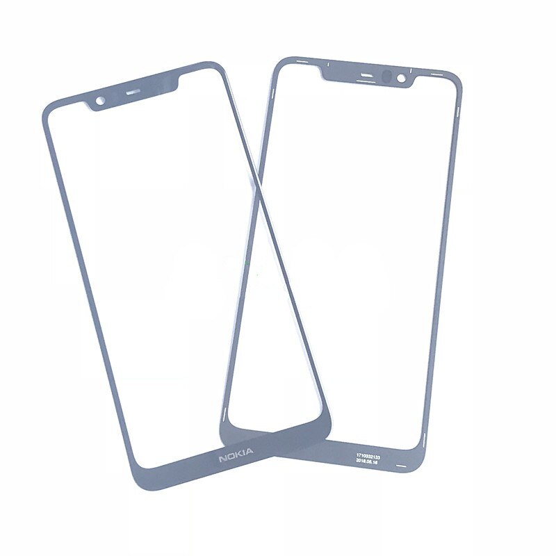 5.1 Plus écran extérieur pour Nokia 5.1 Plus/X5 avant écran tactile LCD écran d'affichage sur verre couverture lentille téléphone réparation remplacer la pièce