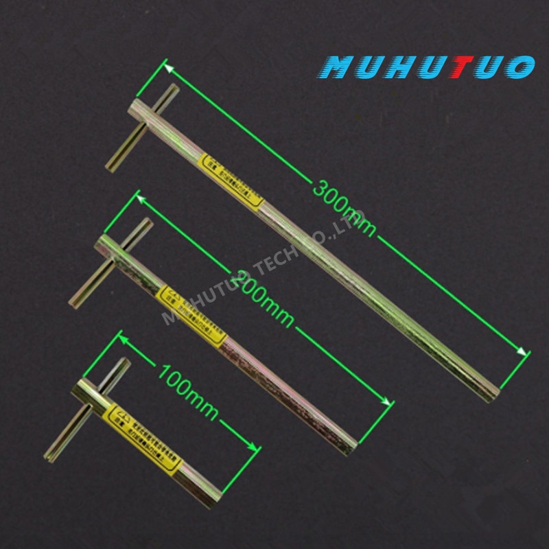 1PCS 100mm 200mm Elevator triangle key Elevator door key special triangle key for elevator accessories