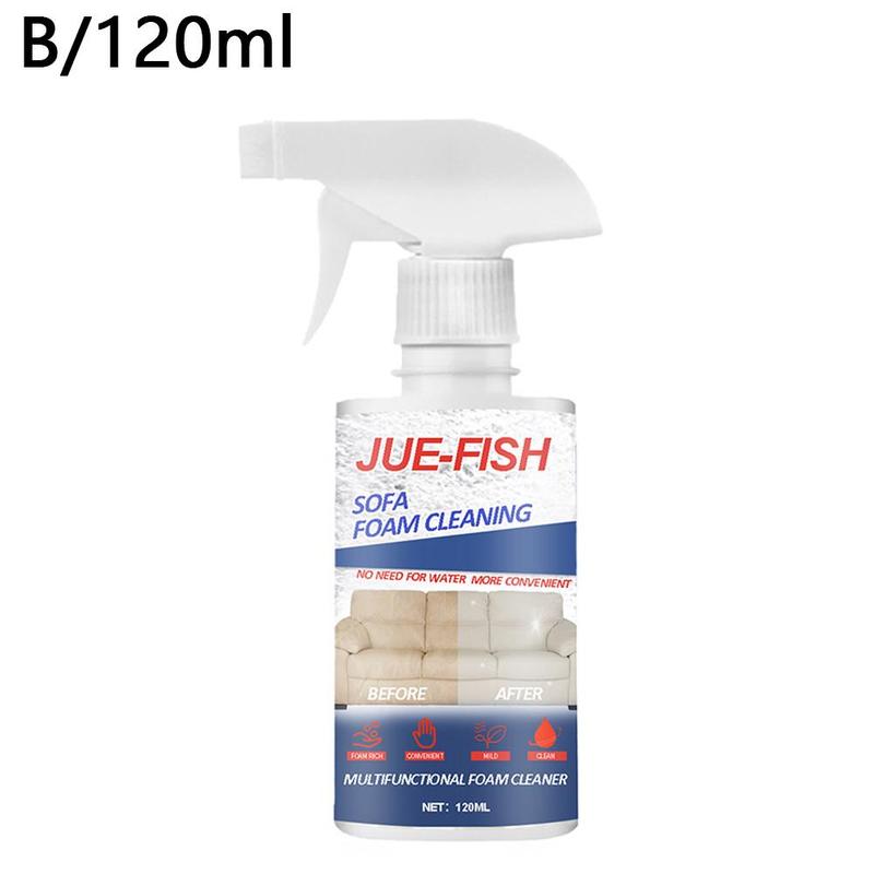 60ml/120ml Multi-purpose Foam Cleaner Bubble Cleaner Home Home Remover Cleaning Stains Cleaner Dust Sofa Leather D5r5: B