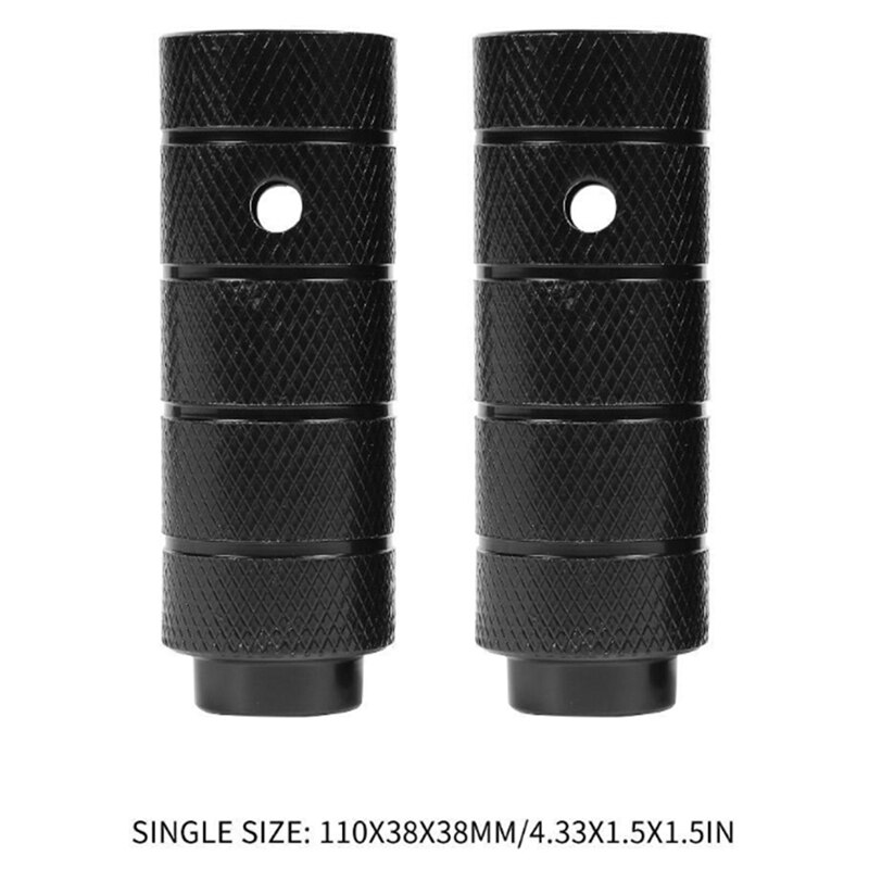Paire De Reposoirs De Vélo Pliants En Acier Argent Pour BMX VTT