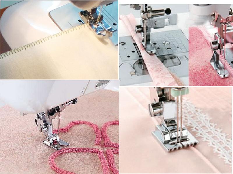 Home Sewing Parts 32 Piece Presser Foot Sew Accessories Press Feet For Brother Singer Toyota Domestic Sewing Machine