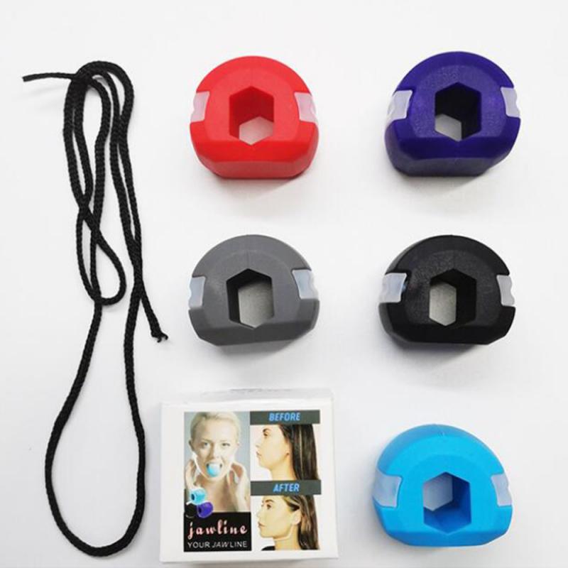 Gezicht Fitness Bal Facial Toner Exerciser Ball Hals Krimpen Dubbele Kinnen Toning Facial Spier Training Apparaat Silicagel