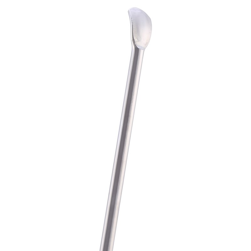 3pcs/set Stainless Steel Micro Medicine Spoon Spatula Scraper Spoon Laboratory Equipment Medicine Spoon