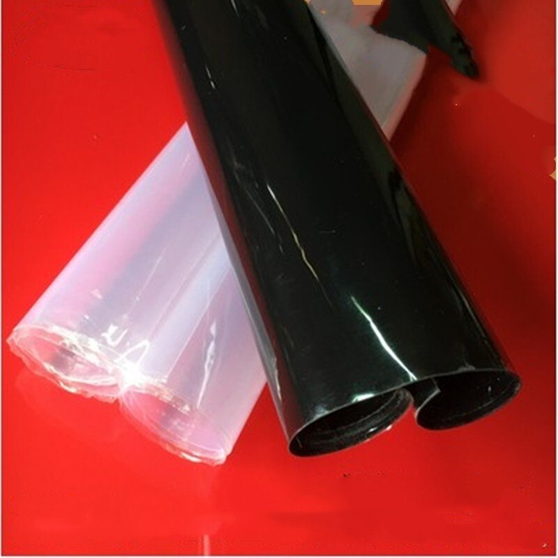 0.1mm/0.2mm/0.3mm/0.5mm/0.8mm 1mm Silicone Rubber Sheet 500mm Width 500mm Length Transparent Silicone Film rubber