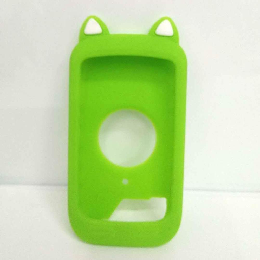Edge 1000 funda Edge 1030 funda protectora de silicona para ordenador de bicicleta (Edición personalizada para GARMIN Edge1000): 1000 Green A