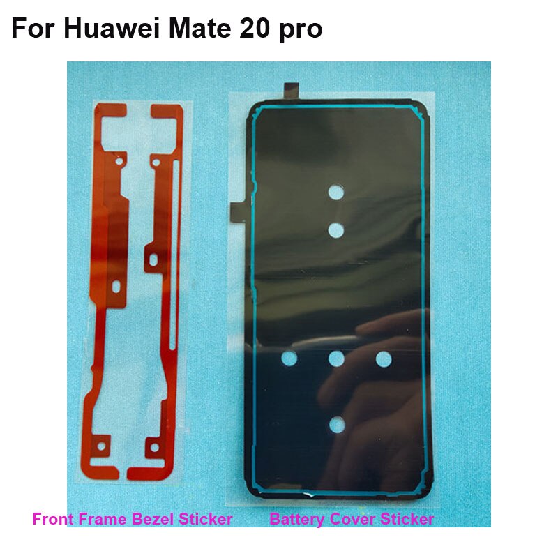 Plakband Voor Huawei Mate 20 Pro 3M Lijm Voor Lcd Draagframe Sticker Terug Batterij Cover Tape Voor huawei Mate 20Pro: 2 in 1