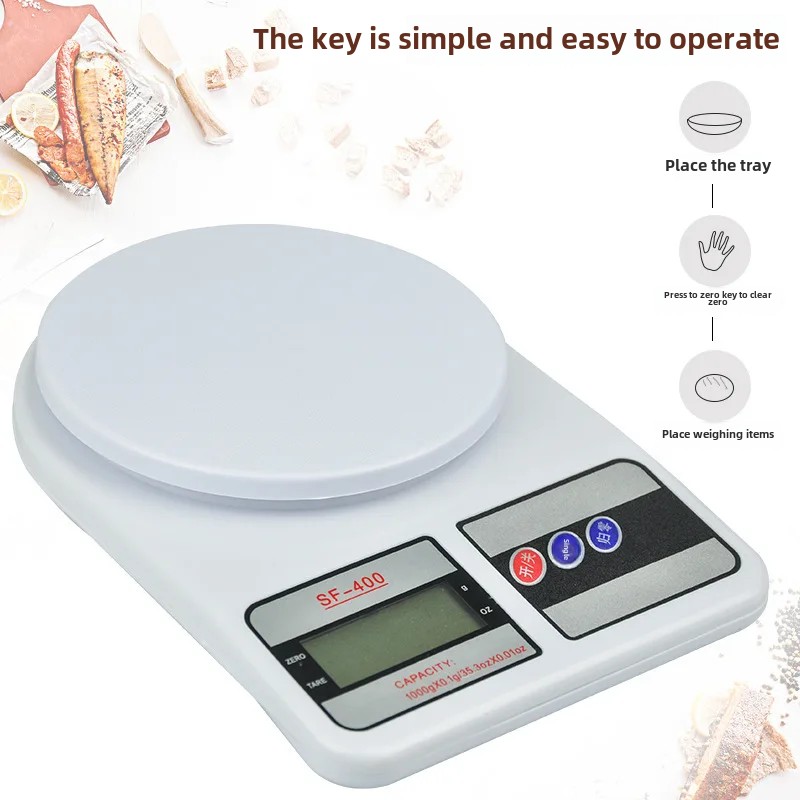 High Precision Food Scale SF-400 Electronic Kitchen Scale For Home Use Weight Measurement Food Ingredient Kitchen Scale