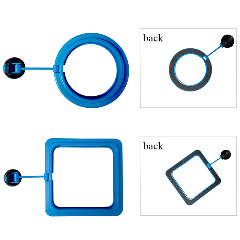 Fish Feeding Aquarium Fish Tank Ring Feeder Station Floating Food Water Plant Circle 1pcs Feeding Ring Aquarium Fish Feeder