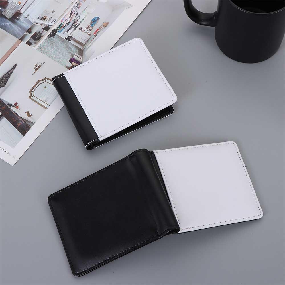 Sublimatie Warmte Overdracht Portemonnee Pu Portemonnee Voor Vrouwen Mannen Diy Multi-Kaart Houder Portemonnee Voor Werk Reizen Afdrukken Blanco Portemonnee