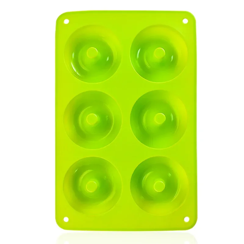 Silikone non-stick bageform til donuts, chokolade, wienerbrød, brød, kage og dessertværktøj