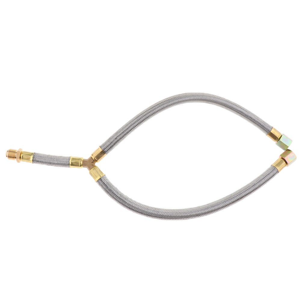 Conexión de parrilla de barbacoa de Gas propano de 3/8 pulgadas, manguera Flexible con conectores de latón