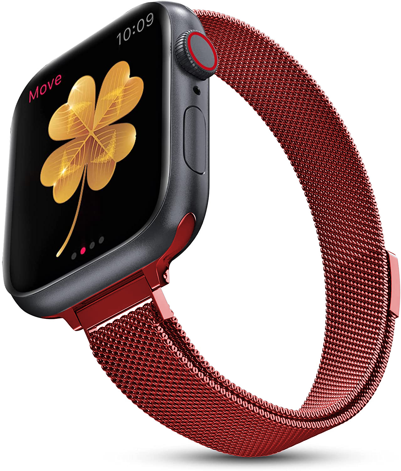 Milanesiskt öglearmband för apple watch-band 40mm 44mm 41mm 45mm 42mm 49mm 38mm slimt armband iwatch-serien 3 5 4 6 se 7 8 ultra 2 9: Mörkblå / 22mm