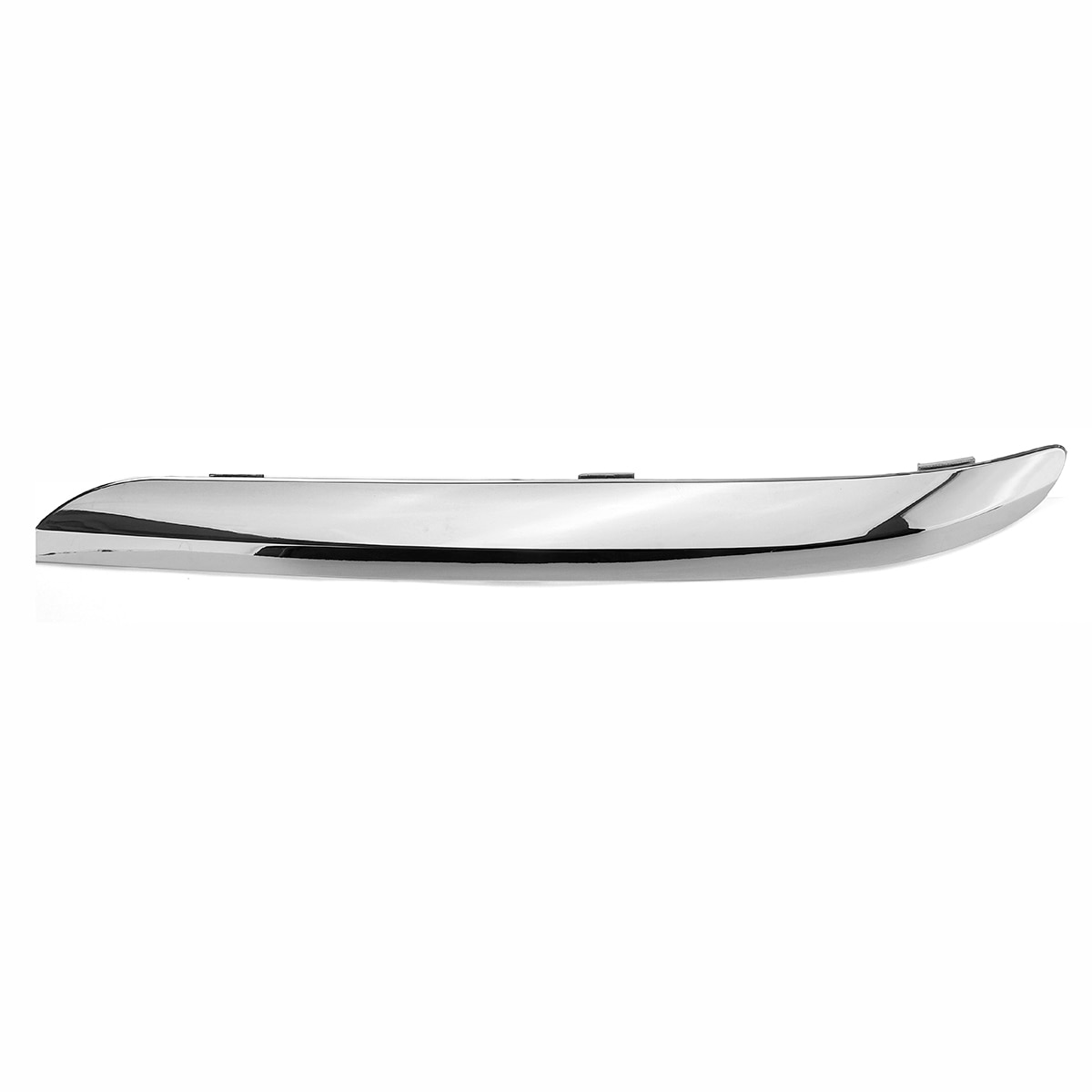 A Pair Chrome Car Front Bumper Splitter Chrome Molding Cover Trim For CHRYSLER 300 SEDAN W/O SRT-8 MODEL