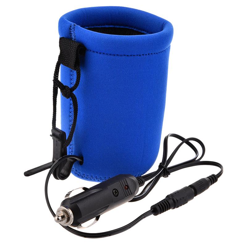 Baby Zuigfles Warmer Heater Drinken Snel Eten Melk Travel Cup Thermische Cup Case Auto Vacuüm Fles Cover Draagbare DC 12 v